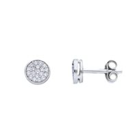 Earrings Babila Milano Woman Bacia_Mi in White Gold Diamante 270598BB